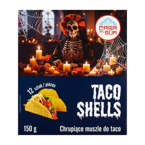 Taco shells 150g Casa del Sur !!! Krótka data:2026.08.01 Casa del Sur