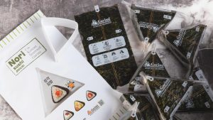 Zestaw liści nori Garimi Korean Seaweed do sushi i onigiri – pakowane w folii