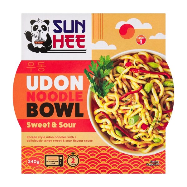 Danie gotowe Udon bowl sweet & sour 240 g Sun Hee !!! Krótka data:2026.10.25 Sun Hee