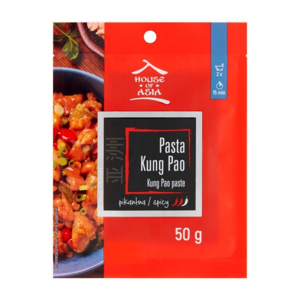 Pasta Kung Pao 50g House of Asia !!! Krótka data:2026.08.27 House of Asia