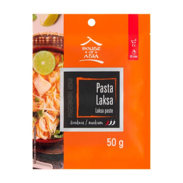 Pasta Laksa stir fry 50g House of Asia !!! Krótka data:2026.09.14 House of Asia