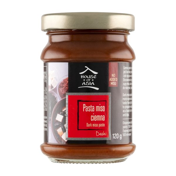 Pasta Miso Dashi ciemna 120g House of Asia !!! USZKODZONY House of Asia