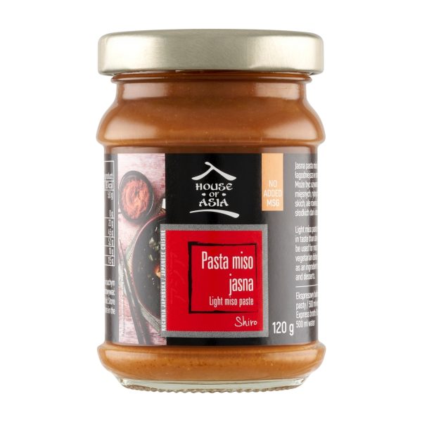 Pasta Miso Shiro jasna 120g House of Asia !!! USZKODZONY House of Asia
