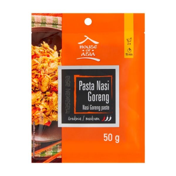 Pasta Nasi Goreng 50g House of Asia !!! Krótka data:2026.09.14 House of Asia