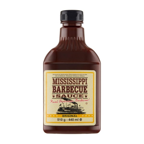Sos BBQ Mississippi oryginal 510 g !!! USZKODZONY Mississippi