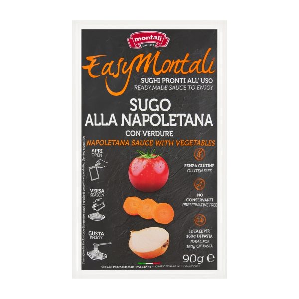 Sos napoletana 90 g Easy Montali !!! Krótka data:2026.10.16