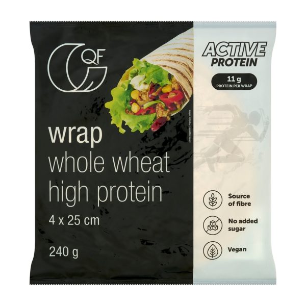 WRAP PROTEINOWY 25CM - 4SZT QF Quality Food !!! Krótka data:2026.11.08 Quality Food