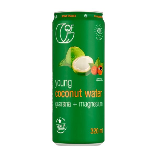 Woda kokosowa z guaraną i magnezem 320 ml Quality Food Quality Food