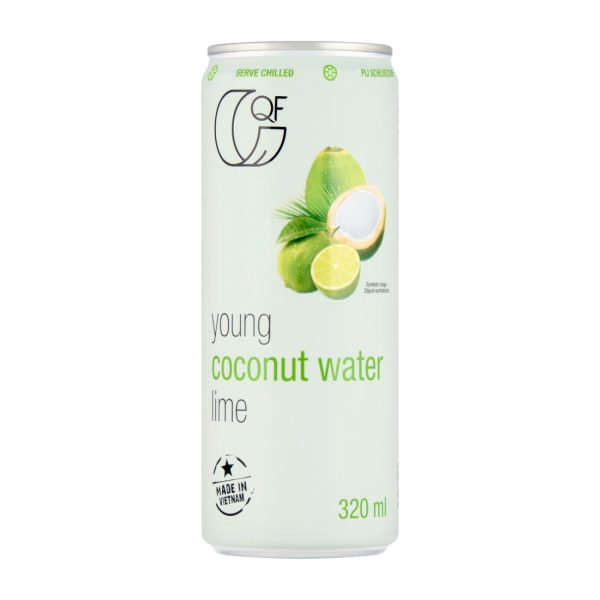 Woda kokosowa z sokiem z limonki 320 ml Quality Food Quality Food