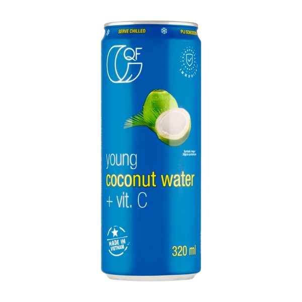Woda kokosowa z witaminą C 320 ml QF Quality Food Quality Food