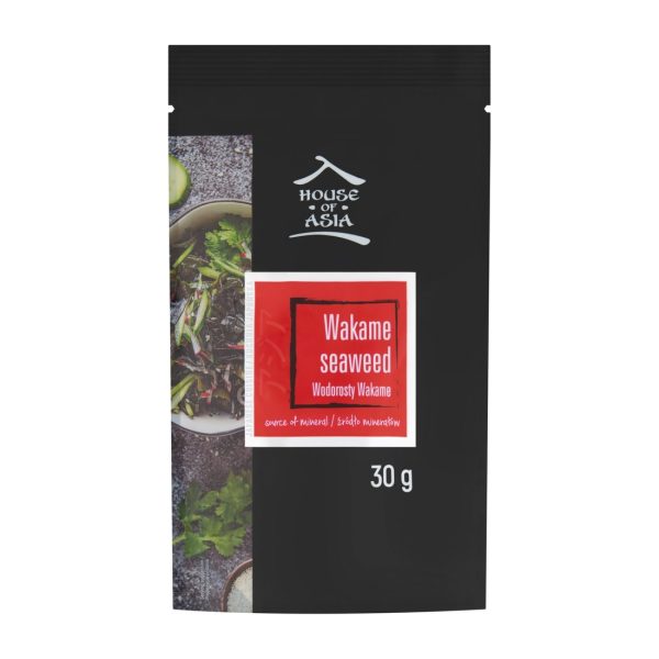 Wodorosty Wakame 30g House of Asia !!! Krótka data:2026.09.30 House of Asia
