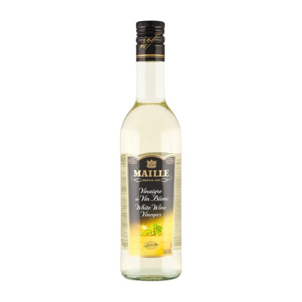 Vinaigre de vin blanc 500 ml Maille !!! Date limite de consommation : 12/02/2029 Maille