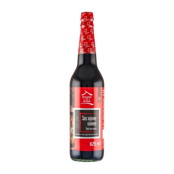 Sos sojowy ciemny 625ml House of Asia !!! USZKODZONY House of Asia