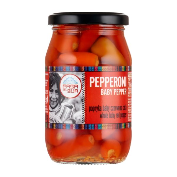 Papryka pepperoni czerwona baby 325g Casa del Sur !!! USZKODZONY Casa del Sur